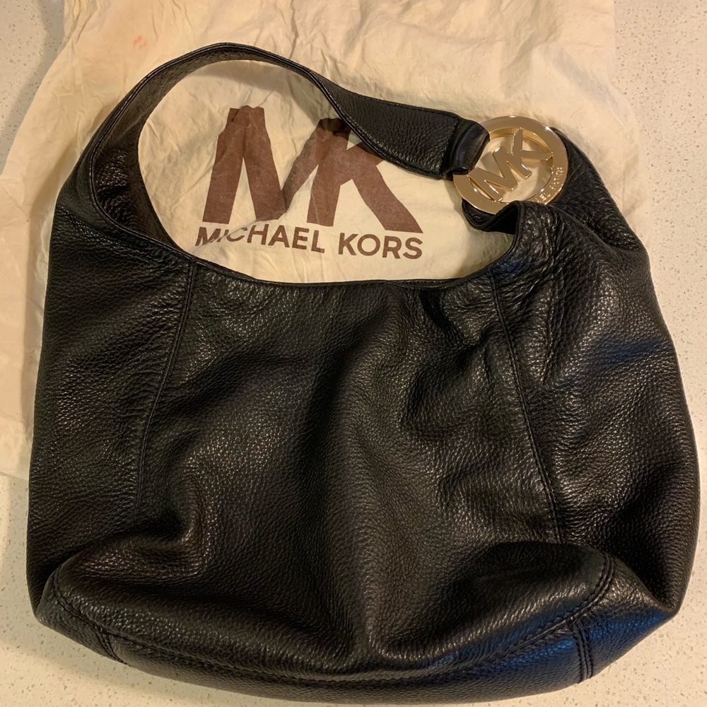Michael Kors black handbag